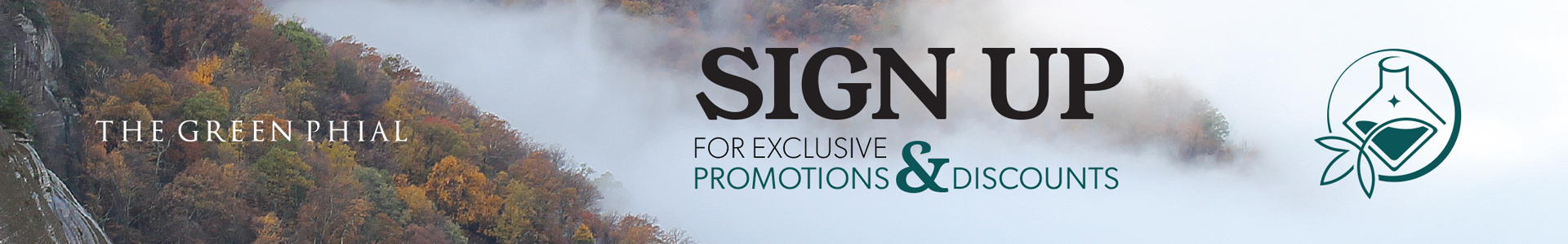 Sign up for exclusive promotions and discounts on TCHv, CBC, and other products.