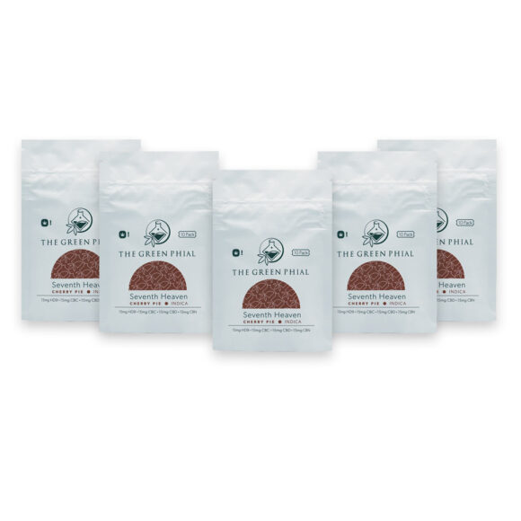 Seventh Heaven Gummies Cherry Pie Indica Case Box 5